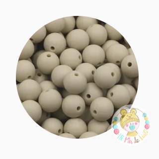 9mm Round Silicone Beads