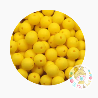 9mm Round Silicone Beads