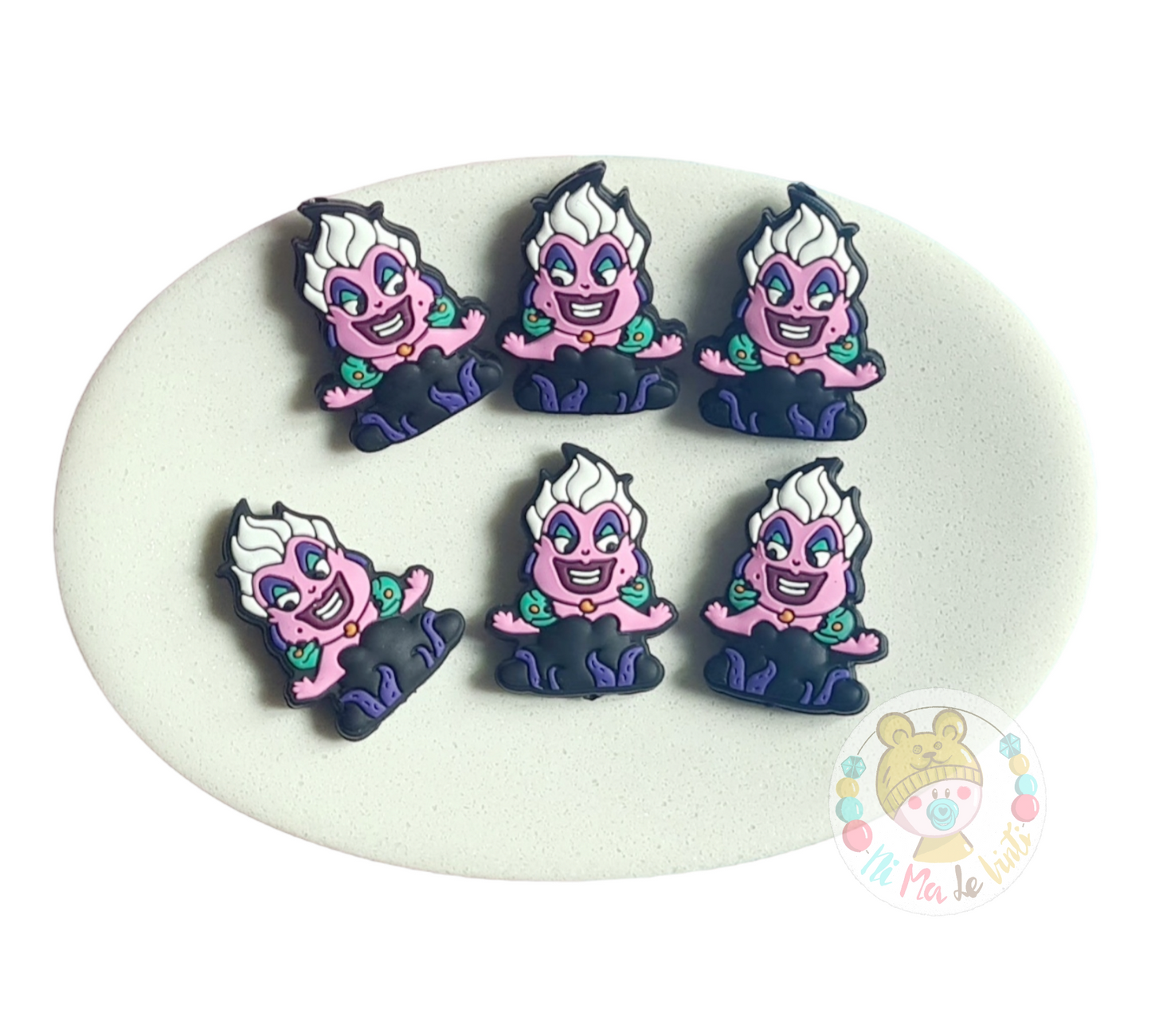 Little Marmaid - Ursula Silicone Beads