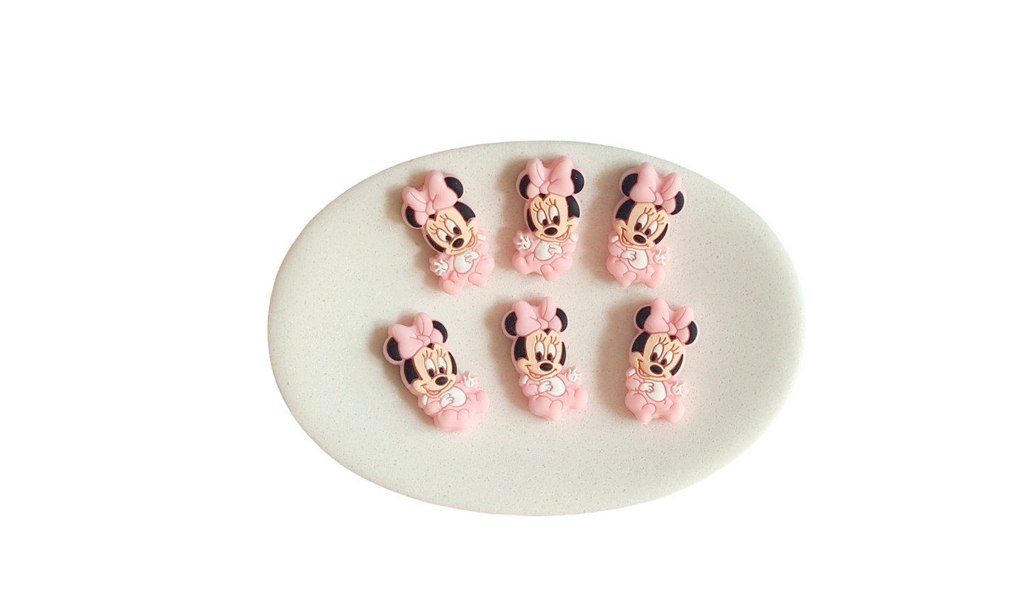 Minnie Mouse Silicone Beads