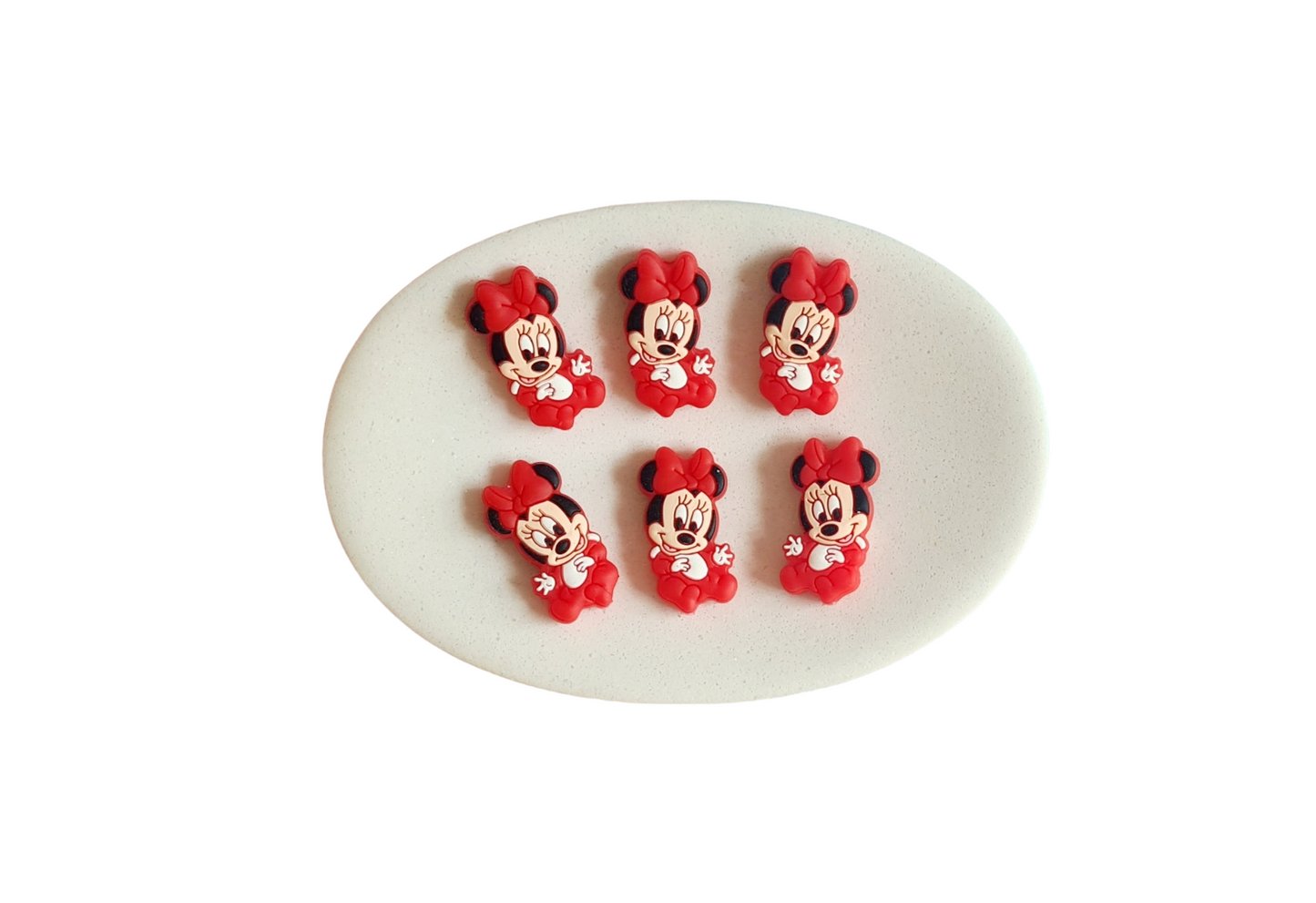 Minnie Mouse Silicone Beads