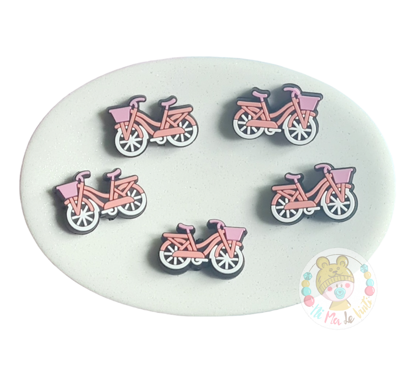 Bike Focal Silicone Beads