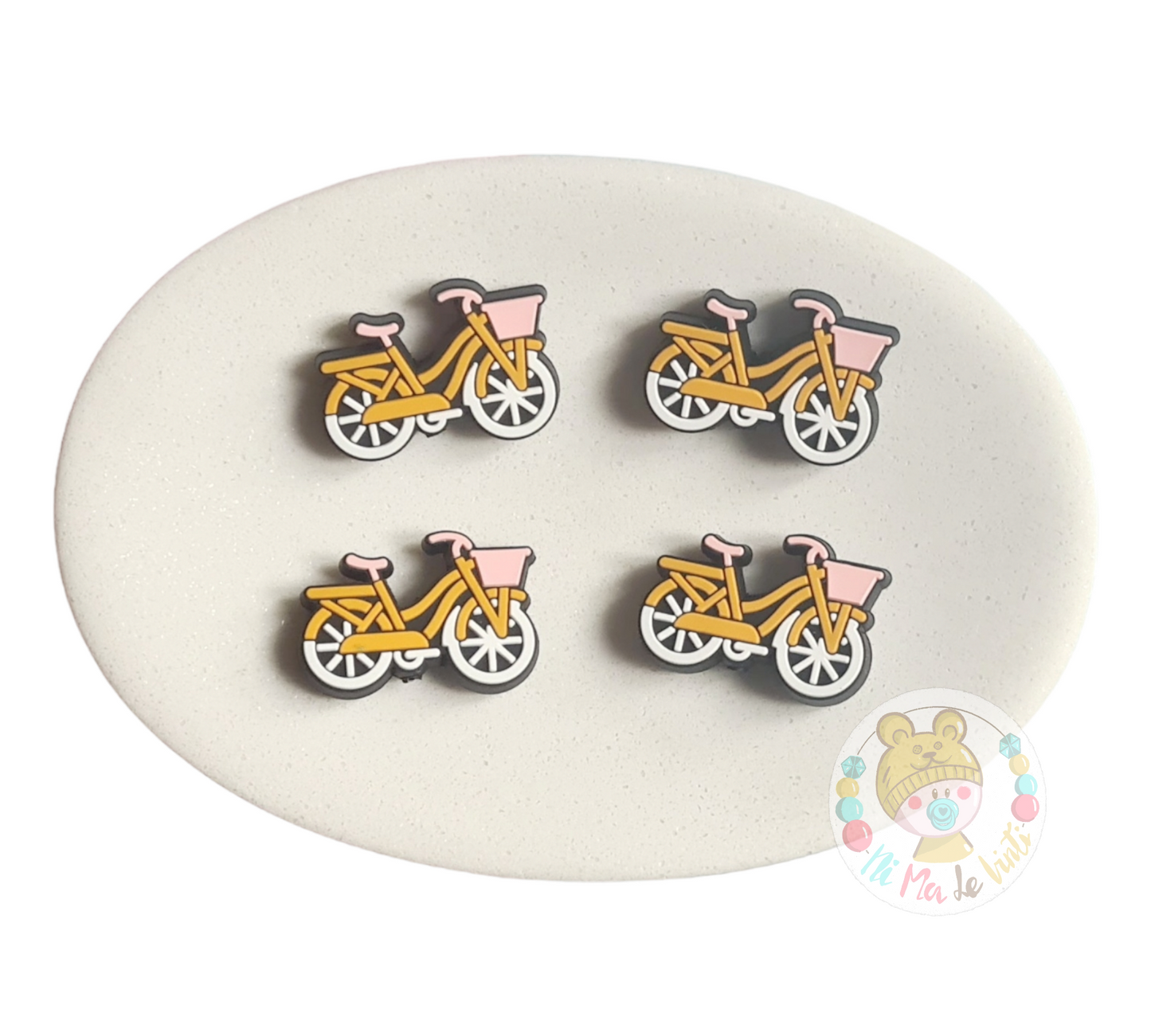 Bike Focal Silicone Beads