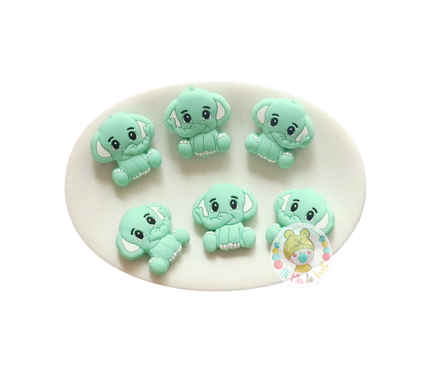 Elephant Silicone Beads