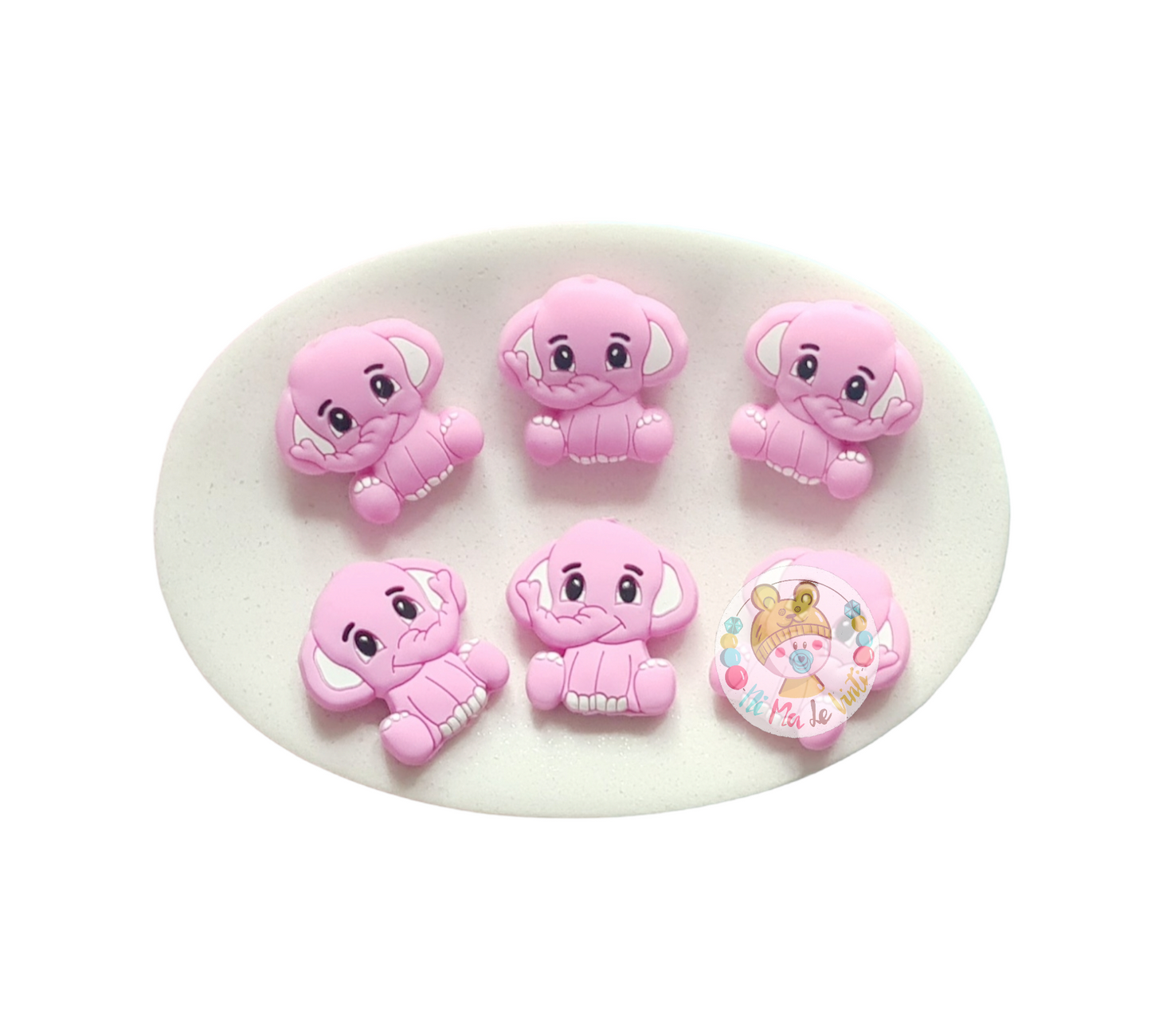 Elephant Silicone Beads