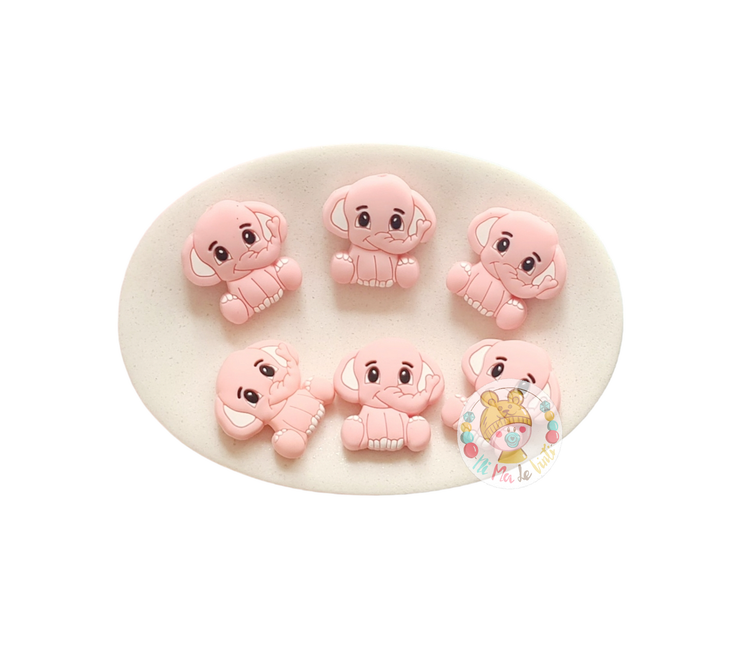 Elephant Silicone Beads