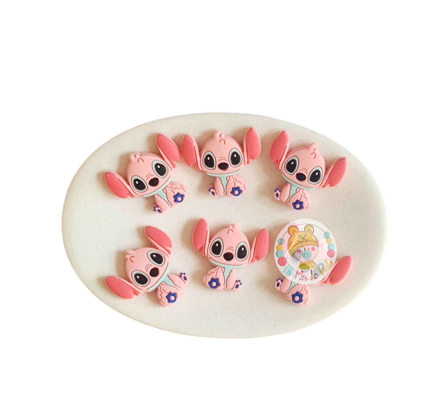 Stich Focal Silicone Bead