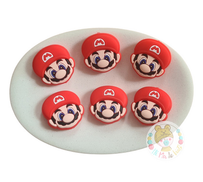 Mario Silicone Bead