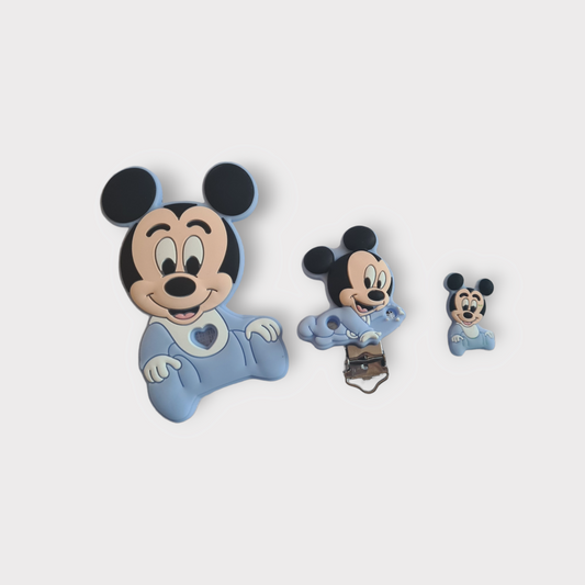 Light Blue Mickey Mouse Set