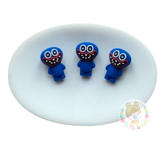 3D Huggy Wuggy Silicone Beads