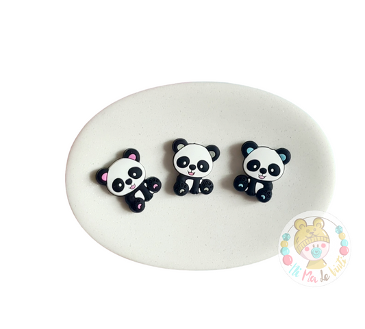 Panda Silicone Beads