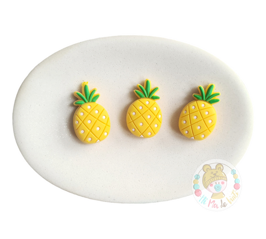 Pineapple Silicone Beads