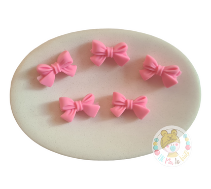 Bow Silicone Bead