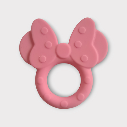 Minnie Mouse Silicone Teether