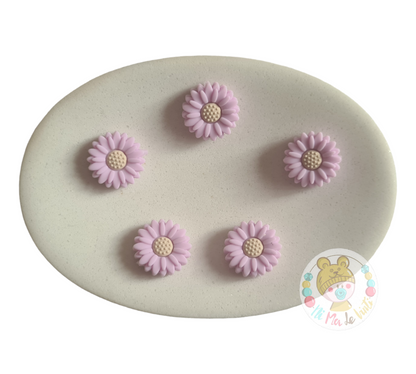 Daisy Silicone Bead