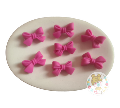 Bow Silicone Bead