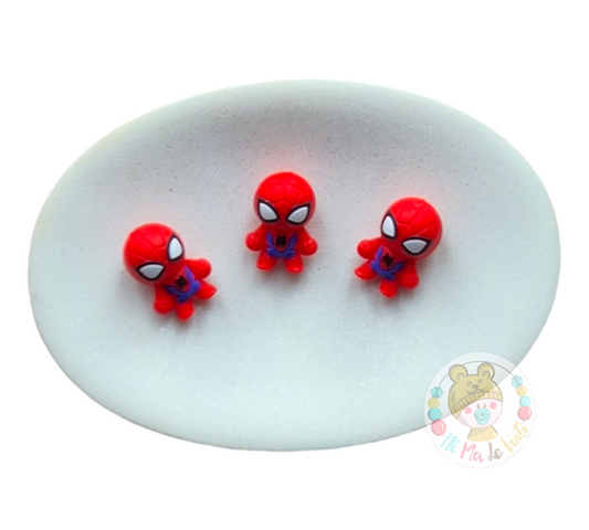 3D Spider Man  Silicone Beads