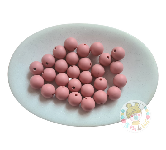 Rose Down 12mm Beads