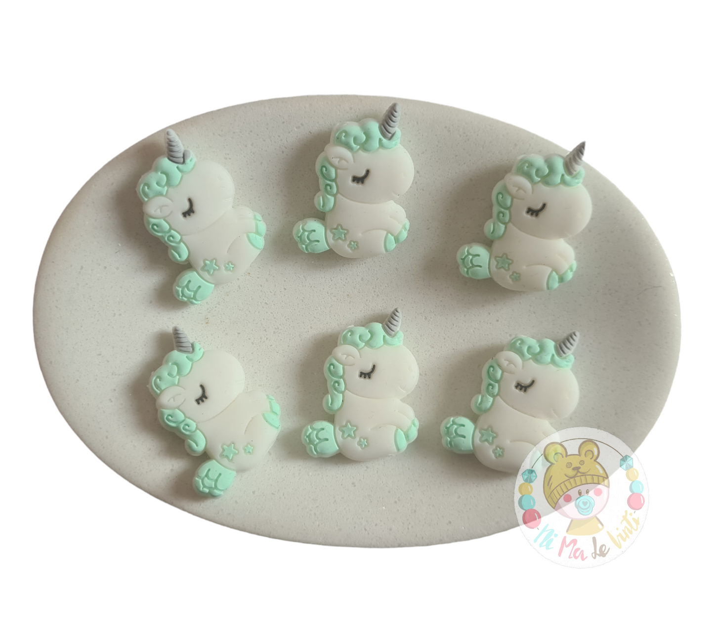 Unicorn Silicone Beads