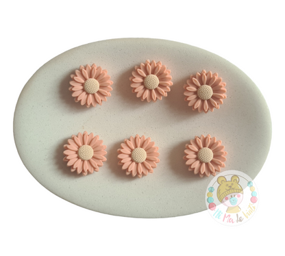 Daisy Silicone Bead