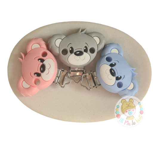 Teddy Silicone Clip