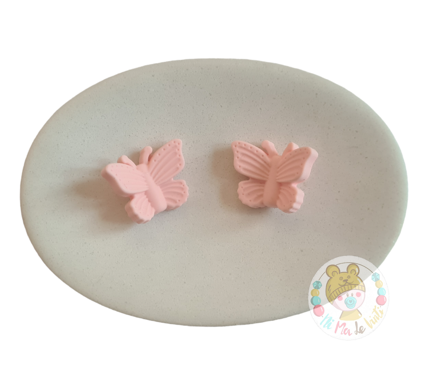 Butterfly Silicone beads