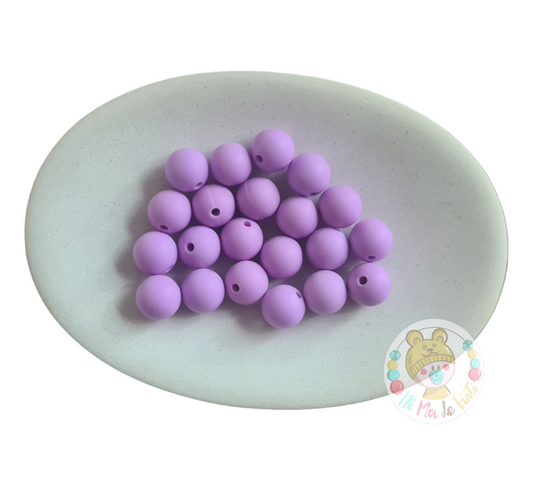 Light Purple 12mm Beads