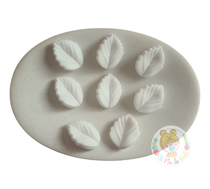 Leaf Silicone Bead