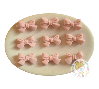 Bow Silicone Bead