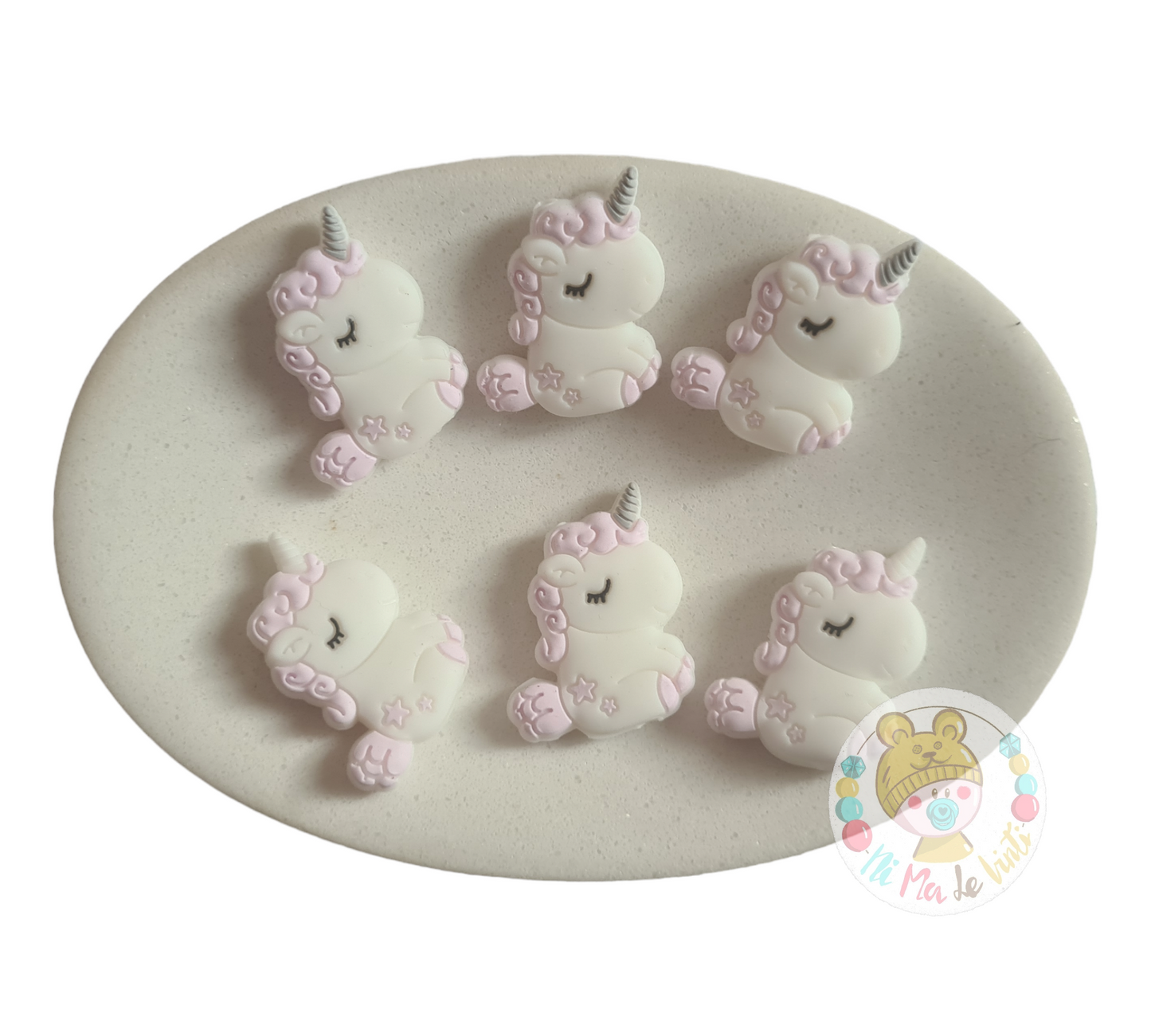 Unicorn Silicone Beads