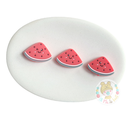 Watermelon Silicone Beads