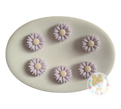Daisy Silicone Bead