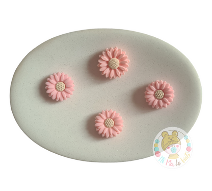 Daisy Silicone Bead