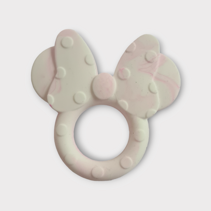 Minnie Mouse Silicone Teether