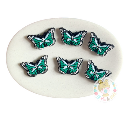 Butterfly Focal Silicone Beads