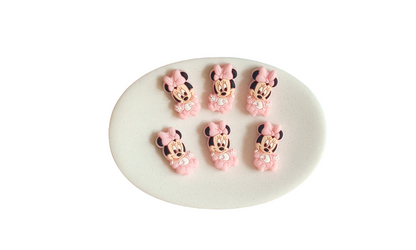 Minnie Mouse Silicone Beads