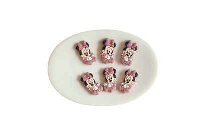Minnie Mouse Silicone Beads