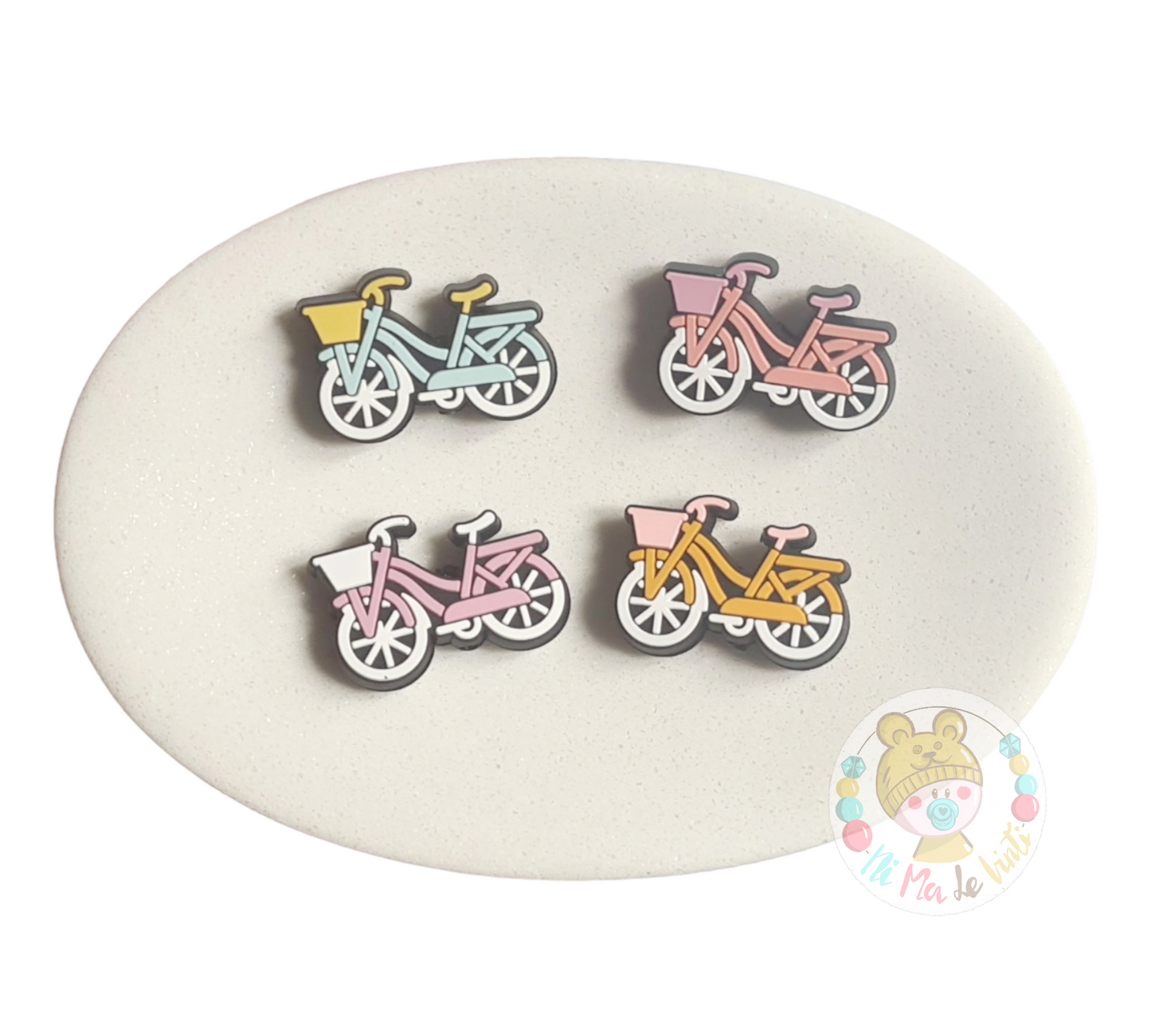 Bike Focal Silicone Beads