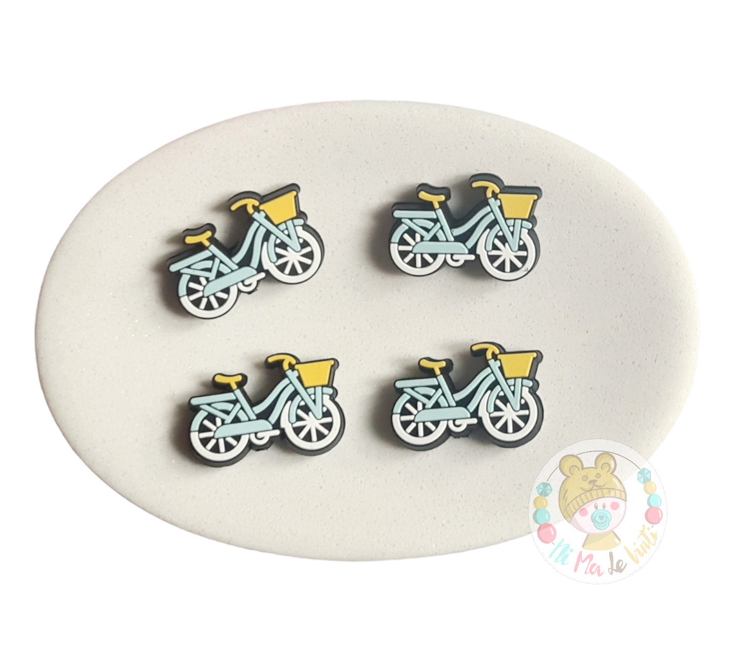 Bike Focal Silicone Beads