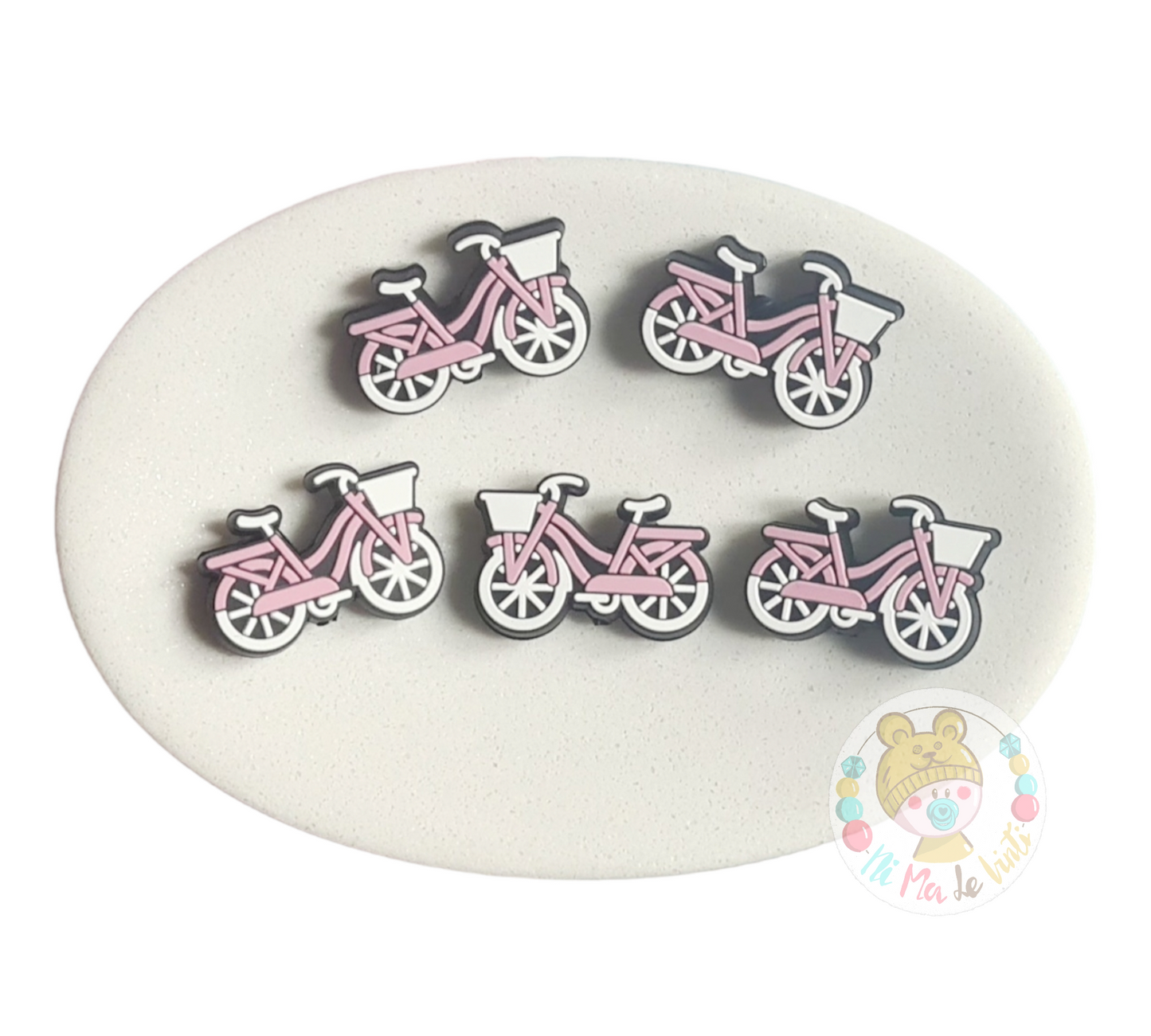 Bike Focal Silicone Beads