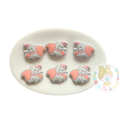 Dumbo Focal Silicone Bead