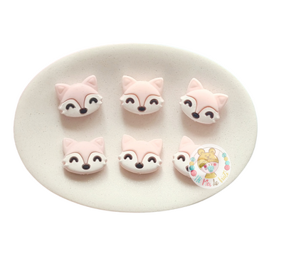 Fox Silicone Bead